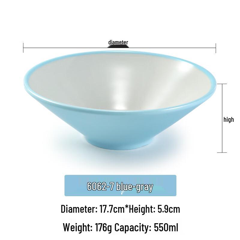 A5 Melamine Conical Noodle Bowl