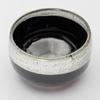 Mino Ware Matcha Bowl Black and White 12.5cm Diameter Japanese Tea Ceremony Ceramic Bowl