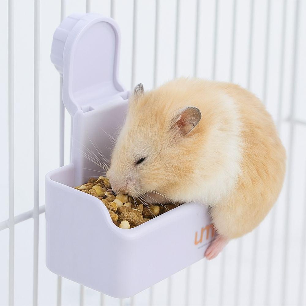 Schiebebewegung Kaninchen Trinknapf Hängender Katzennapf für Meerschweinchen Hamster Katzen