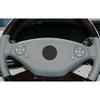 Gray Interior Front Steering Wheel Frame Cover 12pcs For Benz C-Class 2007-2010
