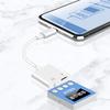 100W Charging Reinforced Cord Cable USB C To 3.5mm Auxiliary Converter Cable For Smartphones Mobile Devices Line Control
