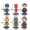 Colorful Superhero Cake Decoration Figures For Birthday Parties And Celebrations