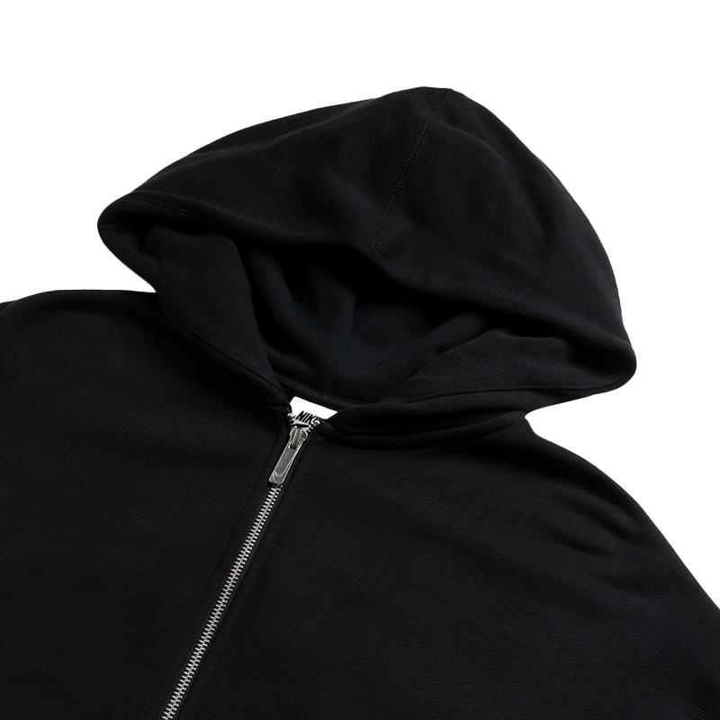 Nike Solid Color Fashion Casual Embroidered Comfortable Outdoor Sports Hooded Jacket Women Jackets Black HV1950010