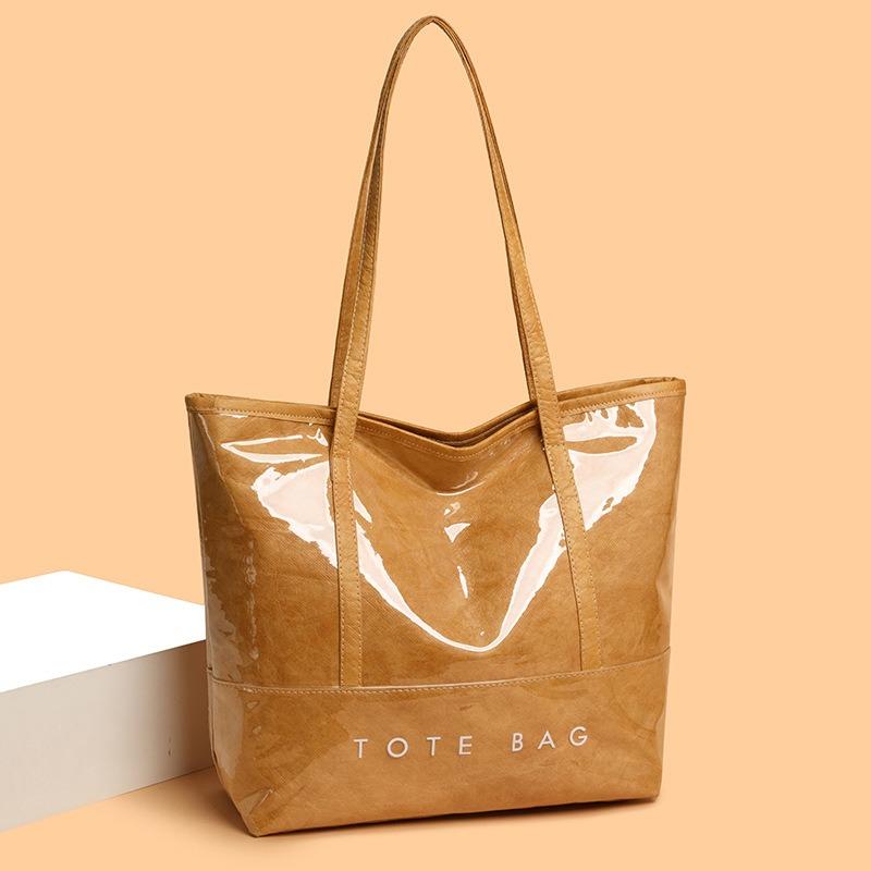 PVC Women's Portable Leisure Commuting Handbag