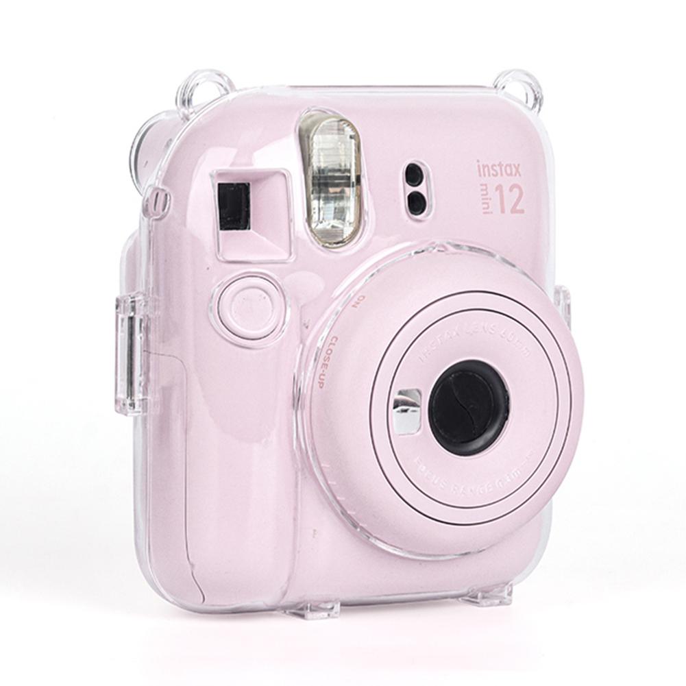Mini Protective Shell PC Crystal Cover Shell Transparent Protective Sleeve for Fujifilm Instax Mini 12 for Camera Instax Mini12
