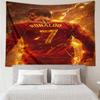 Ronaldo's Electric Moment Tapestry Hanging for Bedroom,Livingroom, Playroom,Decor Art Room Wall Tapestry Holiday and Birthday Gifts