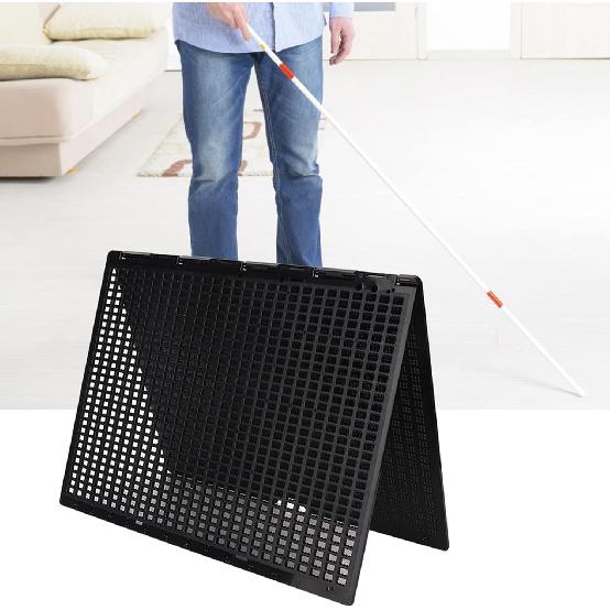 Slate and Braille,Braille Writing Slate with 27 Lines 30 Cells, and Braille Learning, Easy to Use for Braille Writing