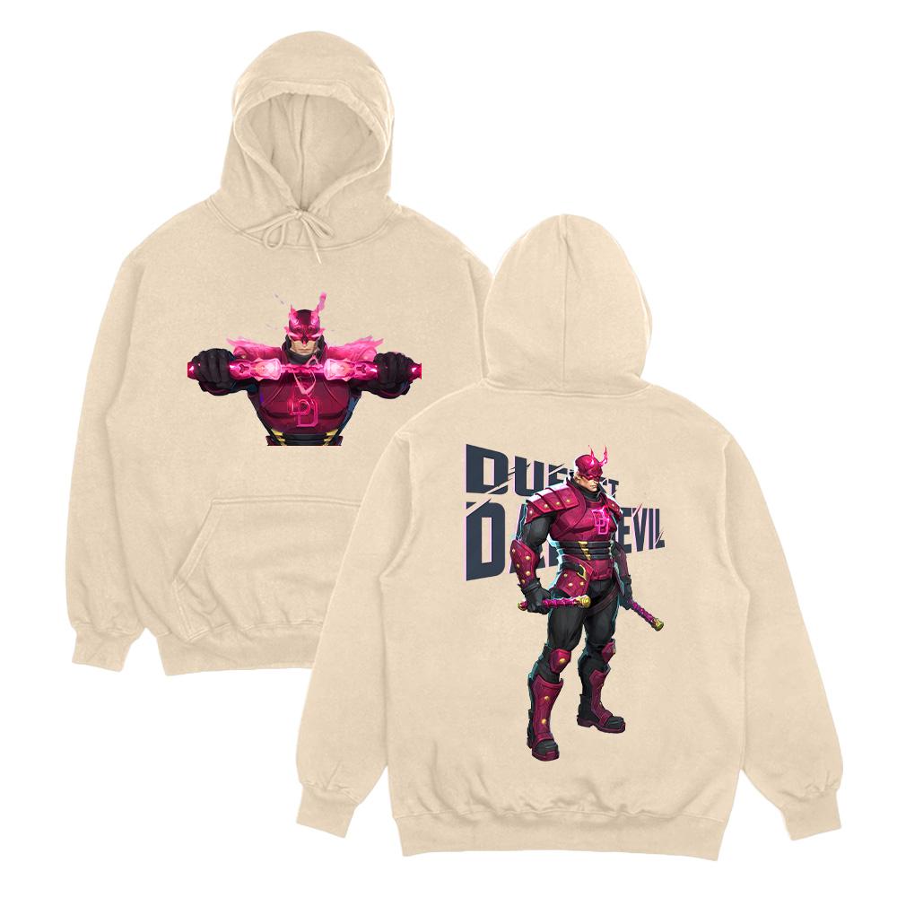 

Duelist Daredevil Hoodies Marvelrivals Daredevil Anime Print Sweatshirt Men Women Loose Long Sleeve Streetwear Fall Casual Hoody XXXL хаки