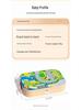 Magnetic Wooden City Train & Building Blocks Set for Kids
