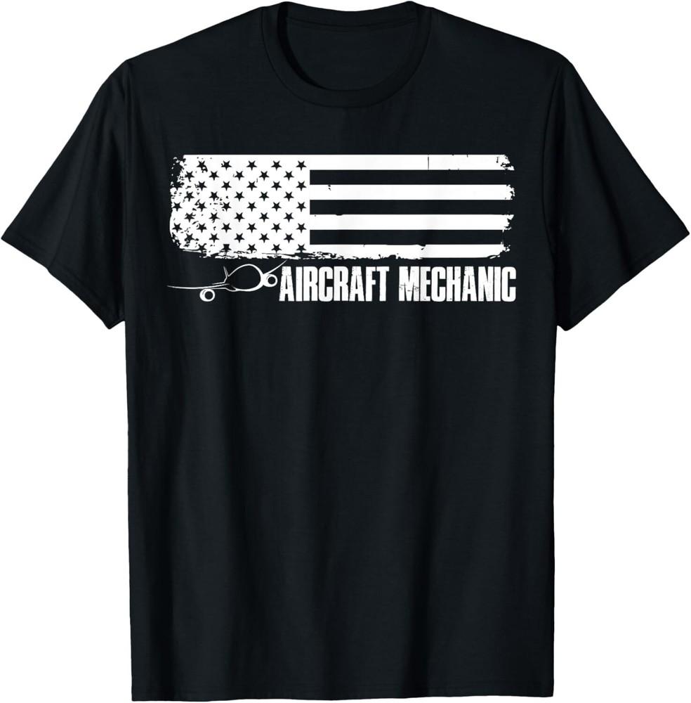 

Aircraft Mechanic Shirt _ Cute Aircraft Work Wear Tee Gift Unisex T-Shirt XL