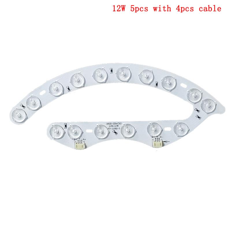 

4 шт./упак. светодиодный блок с высоким люменом и оптической линзой, двухцветный светодиодный потолочный светильник