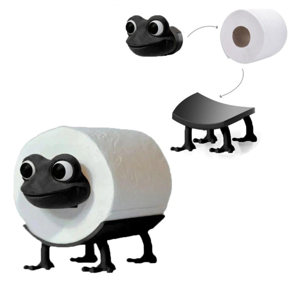 Cute Design Animal Shaped Toilet Paper Holder Creative Toilet Paper Holder  Bathroom Accessory