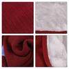 Double-Layer Windproof Thick Neck Warmer Circle Loop Scarves Fleece Lined Scarf Winter Neck Gaiter