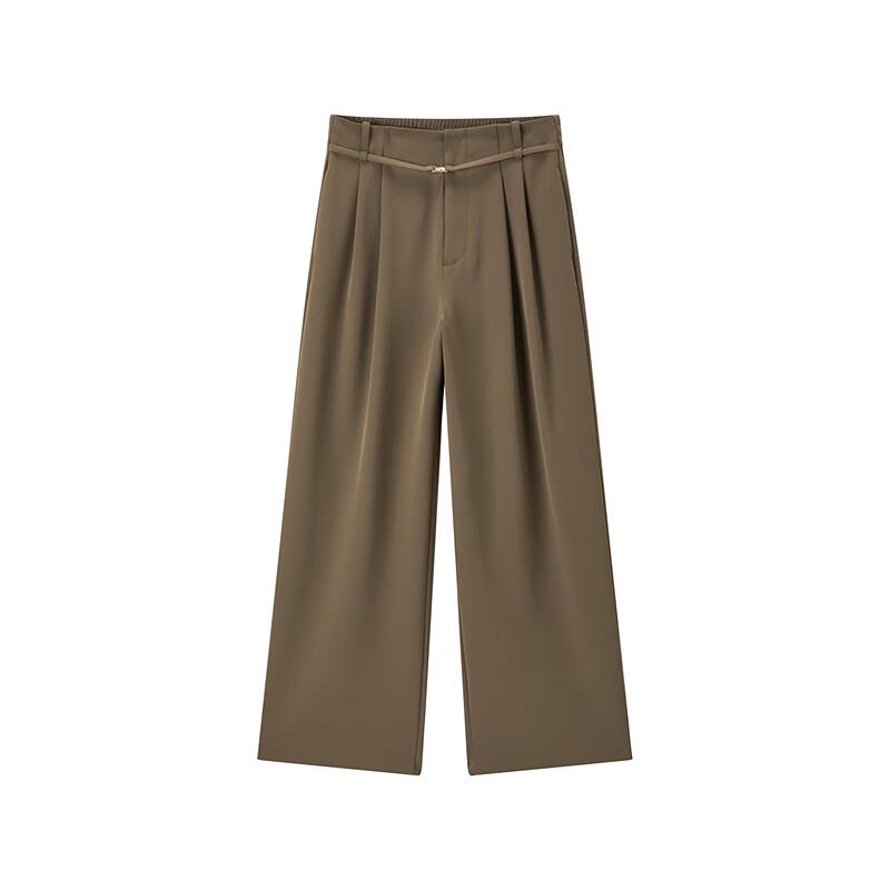 PEACEBIRD Commuter Style Drape Pants