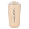 Portable Double-Layer Vacuum Insulated Coffee Cup - Stainless Steel, Creative Design for Girls