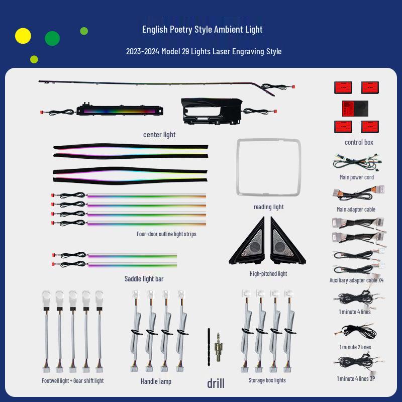 Ambient Lighting Kit for 2023-2024 Honda Insight