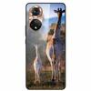 For Honor 50 Case Cartoon Tempered Glass Back Cover Hard Case For Huawei Honor 50 Pro Phone Cases NTH-AN00 NTH-NX9 Fundas Coque