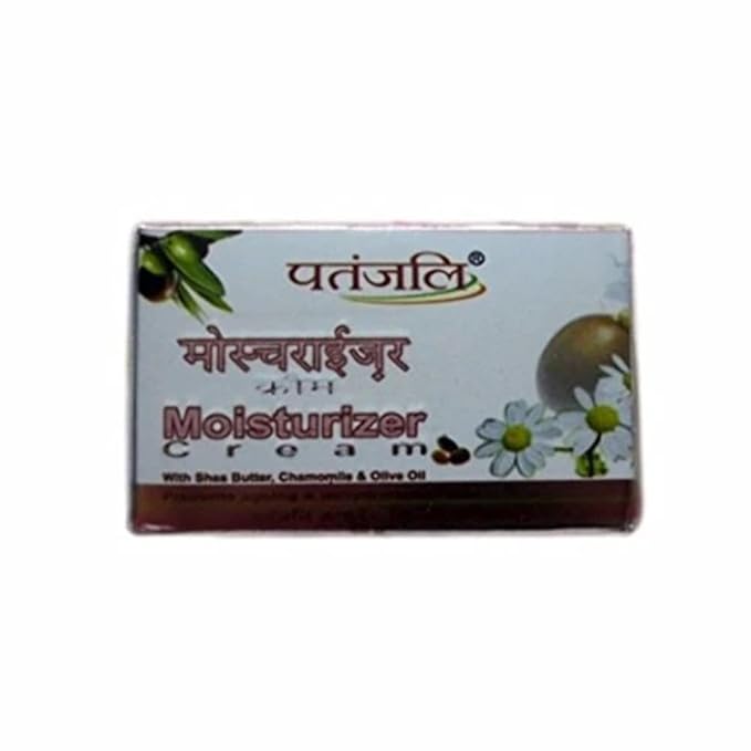 Patanjali Ayurved Limited Aloevera Moisturizing Cream, 50g 50 GM