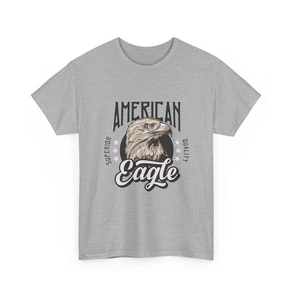American Eagle Patriotic T-Shirt | Bald Eagle Head Vintage Graphic Tee, Cotton