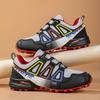 Foreign Trade Men's Shoes Spring Contrasting Colors Trend Hiking Shoes Outdoor Low-top Running Shoes Casual Men's Shoes