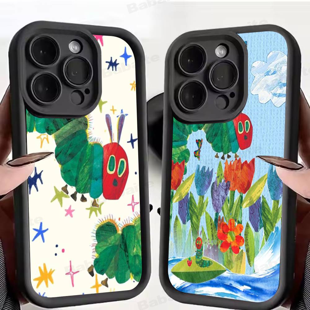 The Very Hungry Caterpillar Phone Case For IPhone 17 16 15 14 Plus 13 12 11 Pro Max Silicone Cover