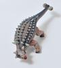 SanDoll Dinosaur Figure Realistic Model Jurassic 25cm Class Reptile Impressive Herbivore Toy Present Display Children's (Ankylosaurus)