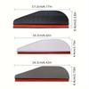 Car Rearview Mirror Rain Eyebrow Universal Carbon Fiber Sun Visor Shade Cover Auto Rear View Mirror Rainy for Car Accessories