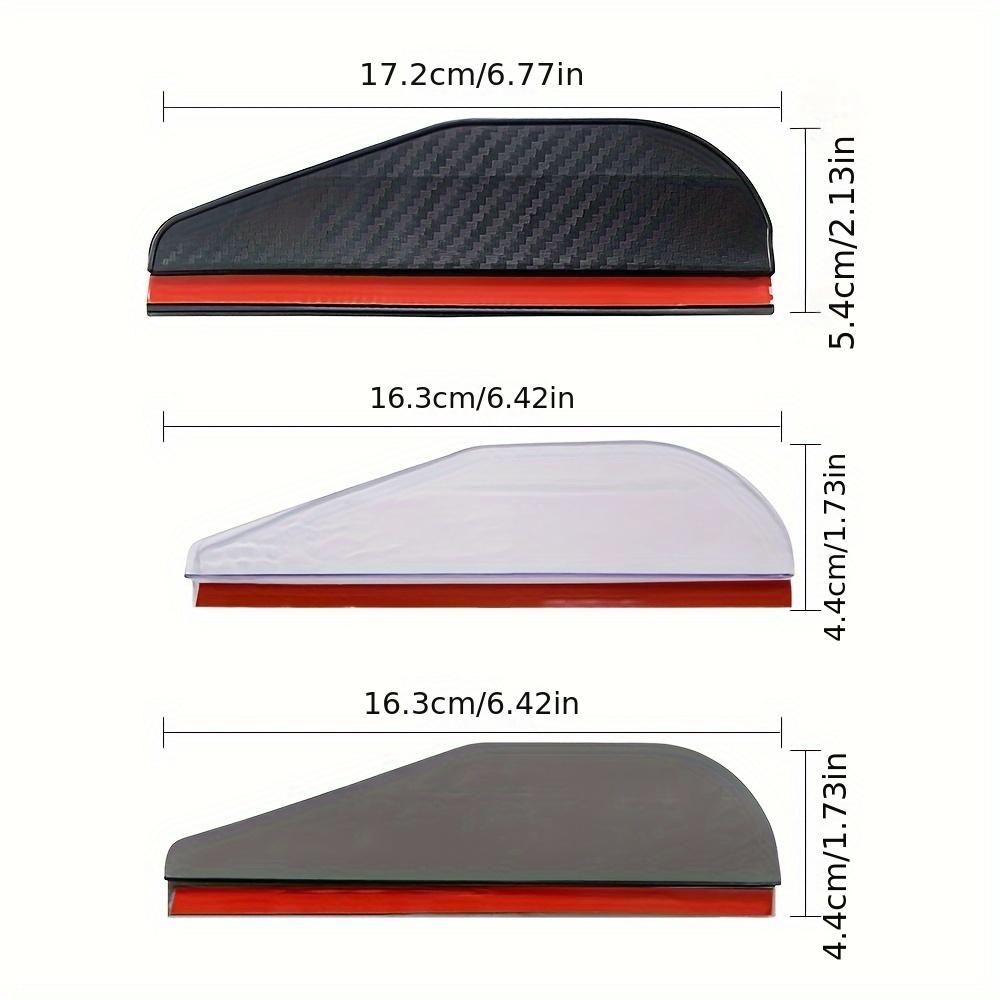 Car Rearview Mirror Rain Eyebrow Universal Carbon Fiber Sun Visor Shade Cover Auto Rear View Mirror Rainy for Car Accessories