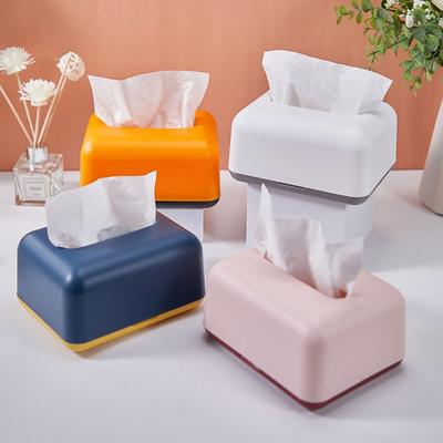 Large Storage Napkin Holder Simplicity Paper Towel Box New Car Tissue Box