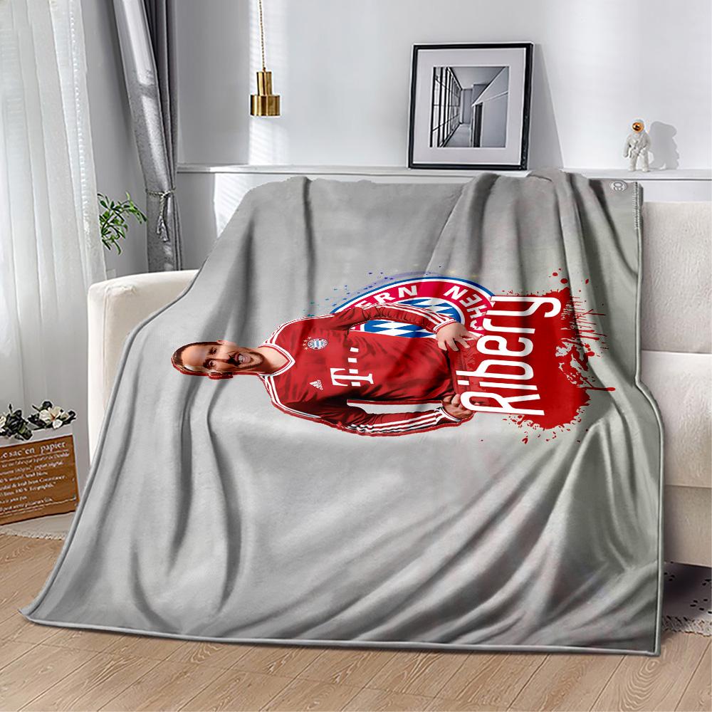 Fußballspieler Feier Moment Decke Ultra-Weich Perfekt für Meeresufer Bettwäsche Büro Vier Jahreszeiten Universell Modern Geburtstag Weihnachten Geschenk Decke