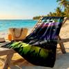 Soccer Beach Towel Quick-Dry Soft Microfiber Comfortable Lightweight Suitable for Swimming, Gym, Camping, Yoga Vacation