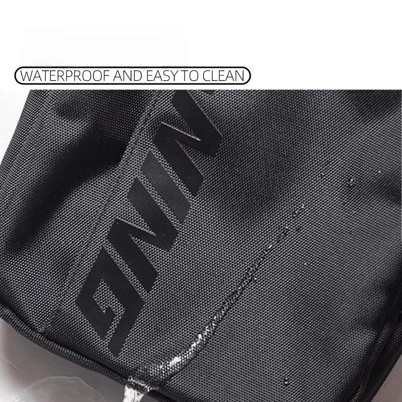 Li-Ning Waist Bag, Crossbody Bag, Cycling, Running, Fitness, Phone Bag, Shoulder Bag, Chest Bag, Black