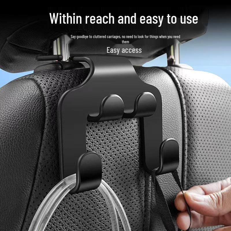 Rücksitzhaken für Autoaufbewahrung - Kreatives Innenraumzubehör