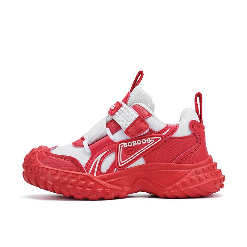 Bobodou Boys' Waterproof Winter Sports Shoes - Velvet-Lined Cotton, Lightweight and Warm
