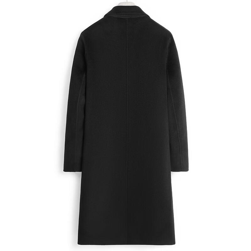 Men's Mid-Length Wool Blend Overcoat