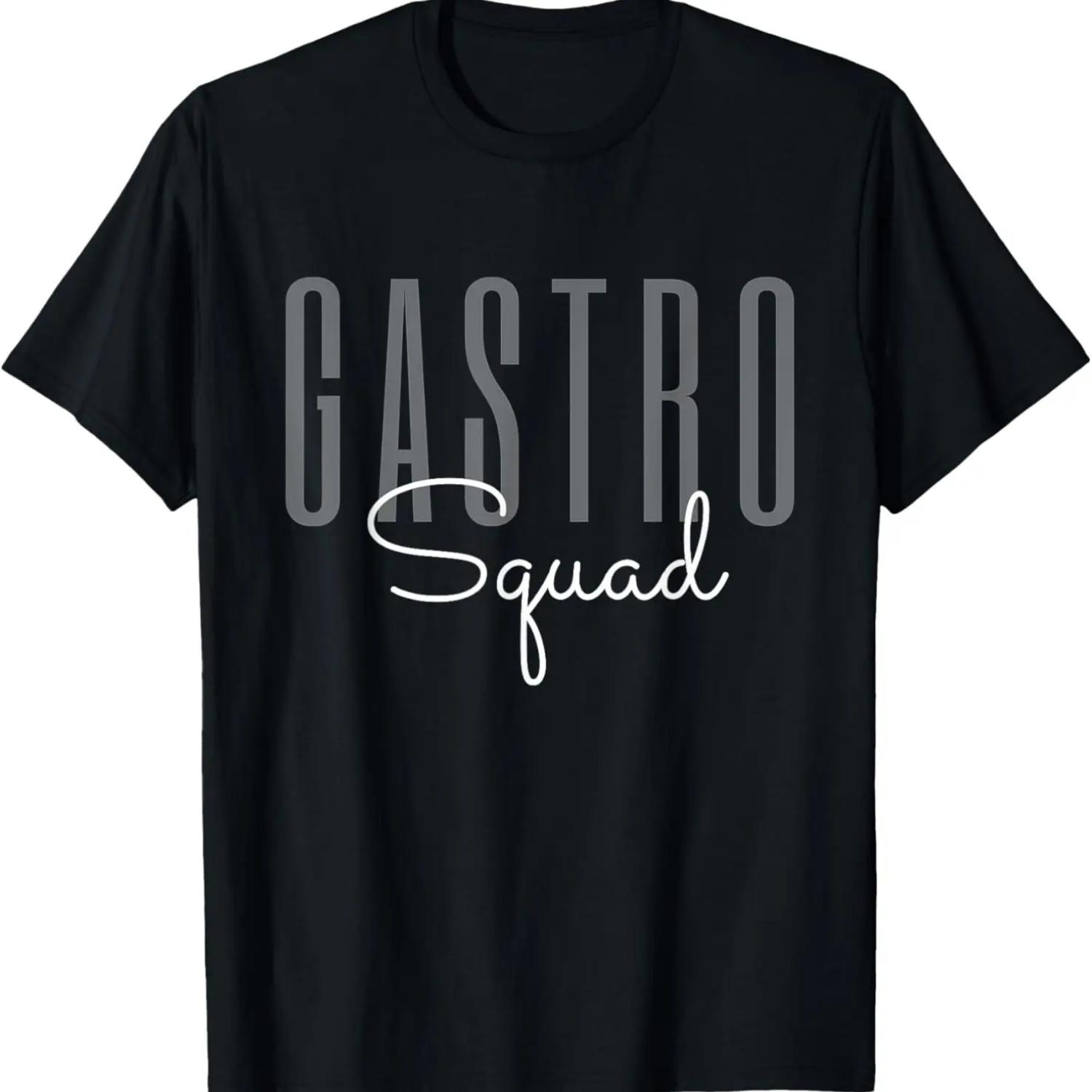 Футболка с надписью Gastro Squad Nurse Gastroenterology Endoscopy Endo Colon S