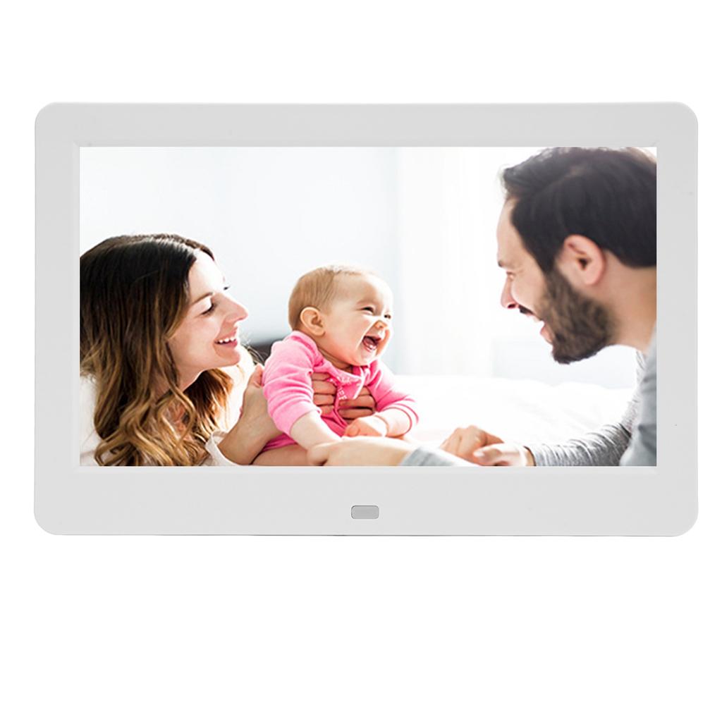 10 Inch Digital Photo Frame Wall Mountable Remote Control 1920x1080 HD Digital Picture Frame for Video Advertisement