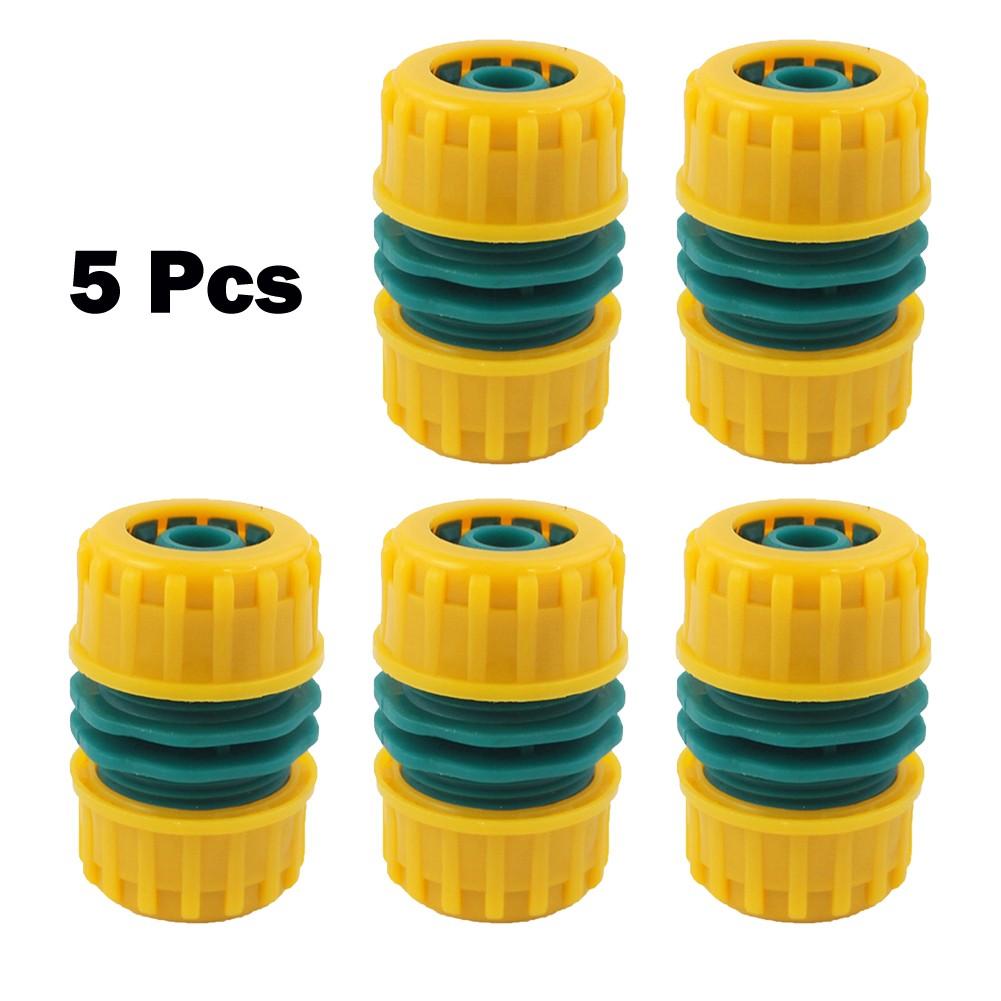 High Quality Garden Hose Pipe Connector Repair Coupler Joiner Pack of 5