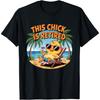 This Chick Is Retired - Chicken Woman Funny Retirement Gift T-Shirt