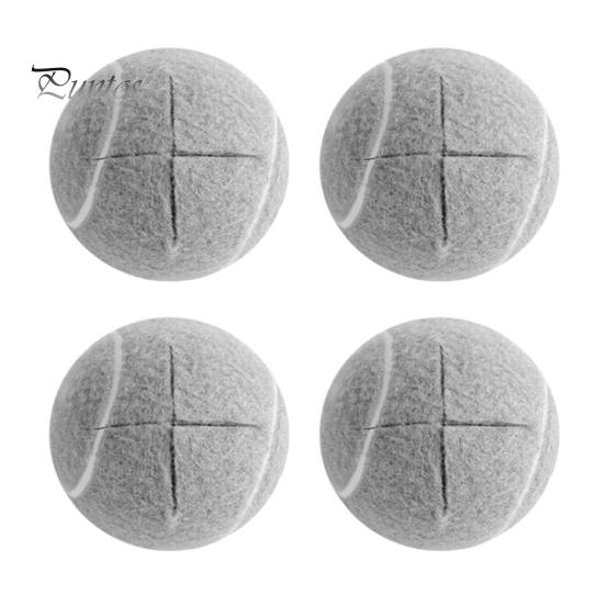 

4 шт. предварительно нарезанных теннисных мячей Walker для ножек мебели, защита пола, универсальные войлочные накладки на ножки Walker, скользящие покрытия для пожилых людей 4pcs серый