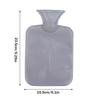 1000ML Hand Warmer Hot Water Bottle Injection Water Heating Reusable PVC Warm Kettle Warm Bed Hot Water Bag Girl Winter