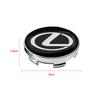 4Pc 56/60mm Car Wheel Center Hub Caps Cover Decor Sticker Auto Accessories For Lexus CT200H ES250 ES300H IS250 IS200 GS300 GS460