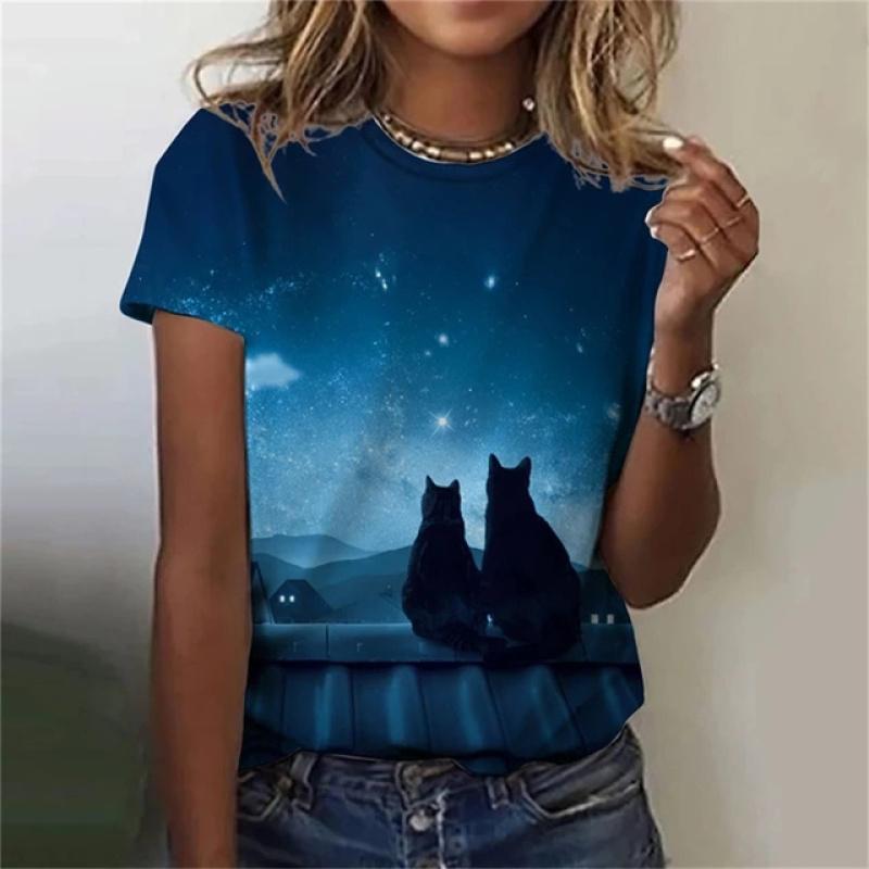 

Хэллоуин Забавная тыква с 3D принтом Y2k Модная женская базовая футболка Элегантная винтажная с коротким рукавом Элегантная повседневная удобная футболка 8XL