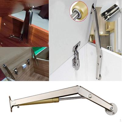 Lid Support Hinge Gas Struts Zinc Alloy Pneumatic Lifters Springs for Cupboard Cabinet
