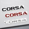 Zinc Alloy For OPEL Corsa Letter Logo OPC Line GTC Vauxhall Car Trunk 3D Metal Emblem Rear Body Badge Sticker Accessories