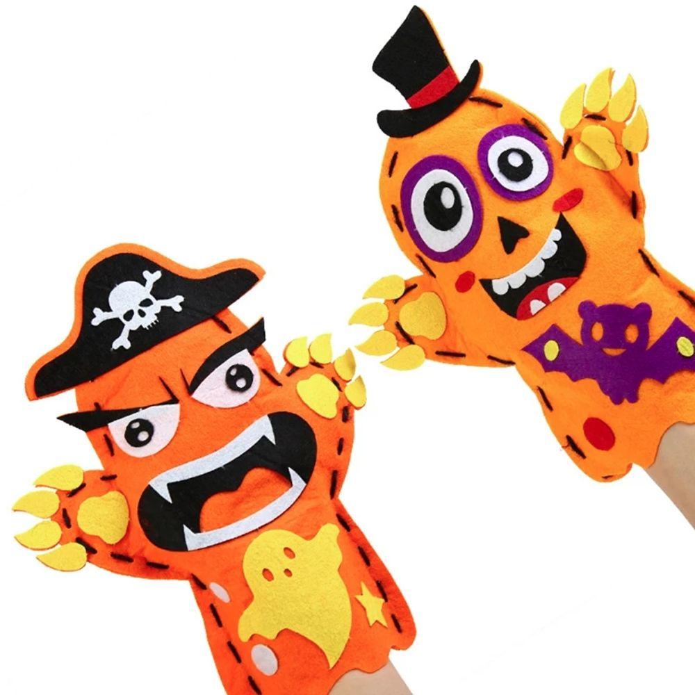 Toy Birthday Gift Halloween Decoration Hand Puppet Toy DIY Hand Puppet Kits Halloween Puppet