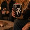 Multipurpose Halloween Decor 3D Printed Scream Can Cup Holder, Ghost Face Drink Creative Gift Holder Figurine, Spooky Desktop Ornament for Holiday