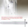   Stainless Steel Top Shower Arm Pipe Wall Mount for Bathroom Ceiling Shower Head(20 Cm)