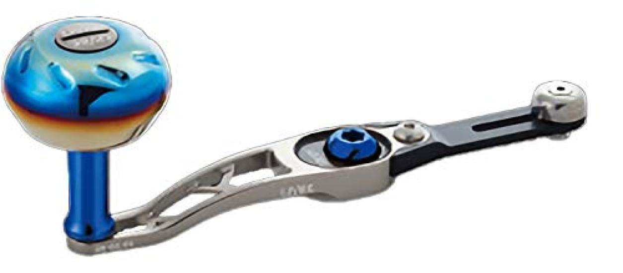 

LIVRE SB Shimano Reel Plate Blue 60-65 Right-Handed (Titanium + G)