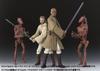TAMASHII NATIONS Star Wars Battle Droid Geonosis Color 155mm Malovaná Pohyblivá Figurka S.H.Figuarts Cca. ABS a PVC